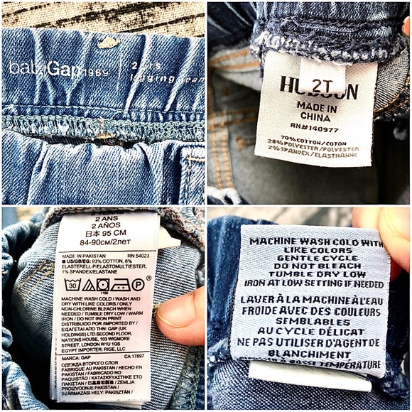 HUDSON⚡️Toddler Girls Distressed Jeans Bundle_2T - Picture 5 of 7